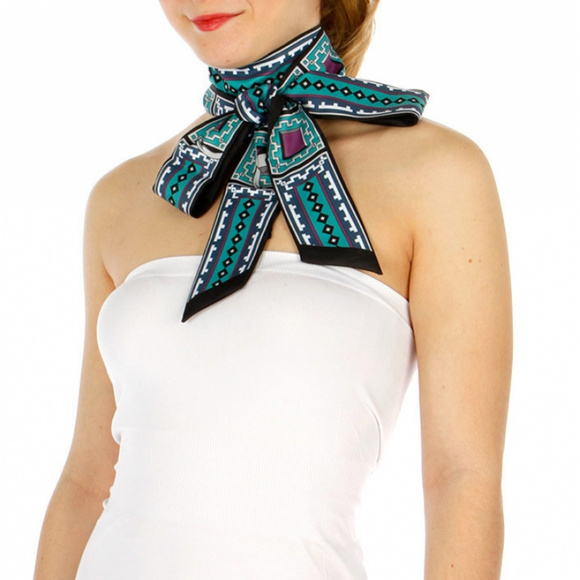 Satin Scarf - Picture 4 of 5